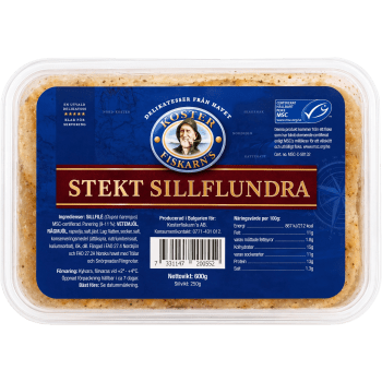 Sillflundra Stekt 600g Kosterfiskarn's.