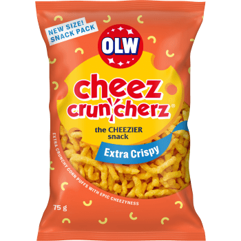 Cheez Cruncherz Extra crispy 75g OLW.
