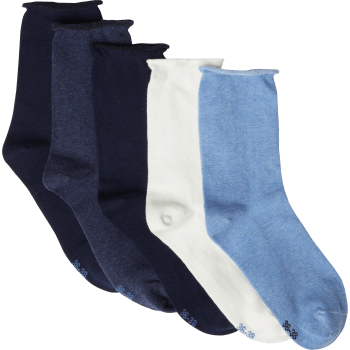 Socka 5p blå mix 39/41 mywear.