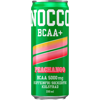 Funktionsdryck Peachango BCAA+ 33cl Nocco.