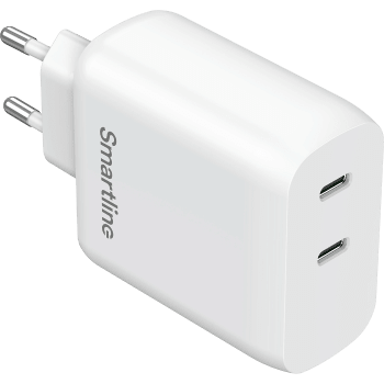 Laddare 35W PD 2xUSB-C.