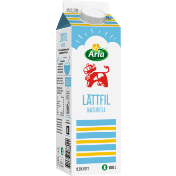 Lättfil Natuell 0,5% 1000g Arla Ko®.
