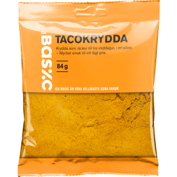 Tacokrydda 84g ICA Basic.