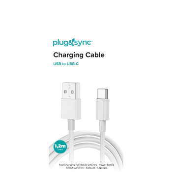 Mobilkabel USB-a/USB-c 1,2m 1-p Plug & Sync.