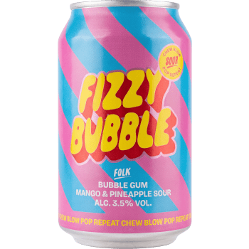 Öl Fizzy Bubble Folk 3,5% 330mlDugges.