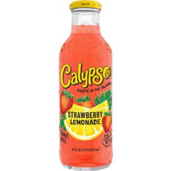 Dryck Strawberry Lemonade 473ml Calypso.