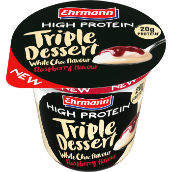 Proteinpudding Triple Dessert Laktosfri 200g Ehrmann.