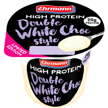 Proteinpudding Double White Choc Style 200g Ehrmann.