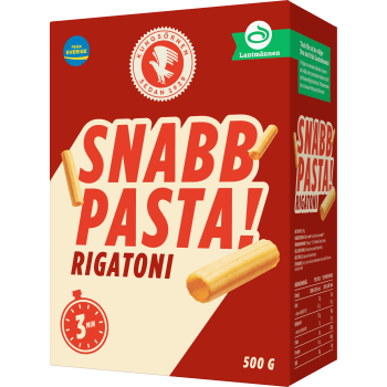 Snabbpasta Rigaton 500g Kungsörnen.