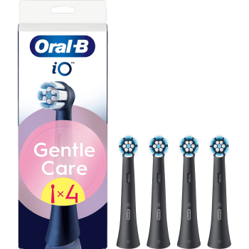 Tandborstrefill iO GC 4p svart Oral-B.