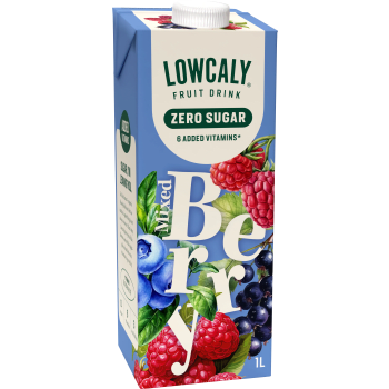 Fruktdryck Berry 1l Lowcaly.