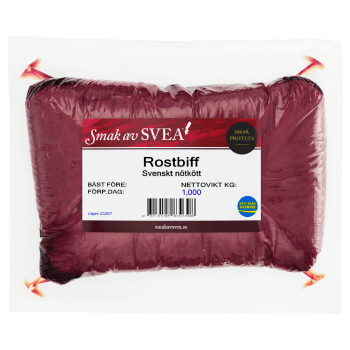Rostbiff Färsk ca 1kg Smak av Svea.