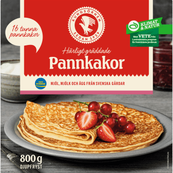 Pannkakor fryst 800g Kungsörnen.
