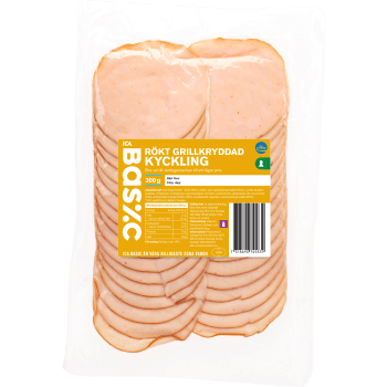 Kyckling Rökt Grillkryddad 300g ICA Basic.