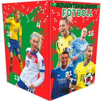 Adventskalender fotboll.