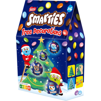 Chokladbox Smarties Tree Decoration 111g Nestle.