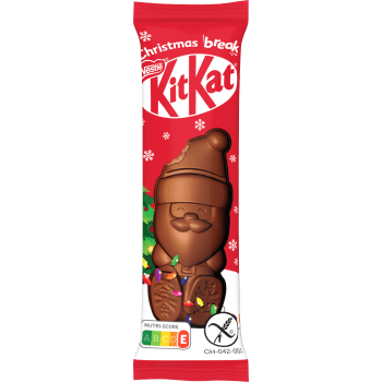 Chokladfigur KitKat Icon Santa 29g Nestle.