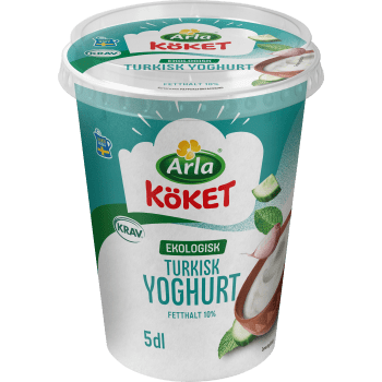 Matyoghurt Turkisk 10% Ekologisk 5dl KRAV Arla Köket®.