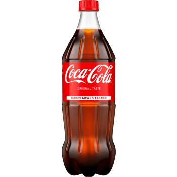 Läsk Cola Original 1l Coca-Cola.