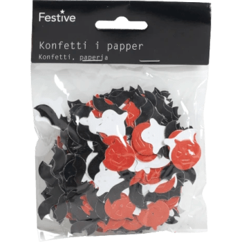 Halloweenkonfetti 30g Festive.