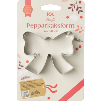 Pepparkaksform Rosett ICA.