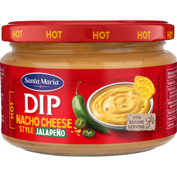 Dipp ost jalapeño 250ml Santa Maria.
