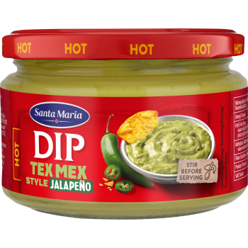 Dipp jalapeño avokado 250g Santa Maria.