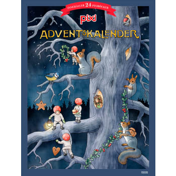 Pixi adventskalender 2026 : med omslag av Maria Löfgren.