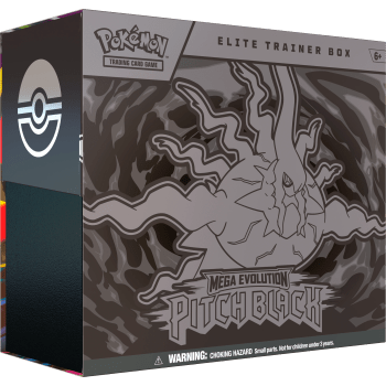 Pokémon Pitch Black Elite Trainer Box.