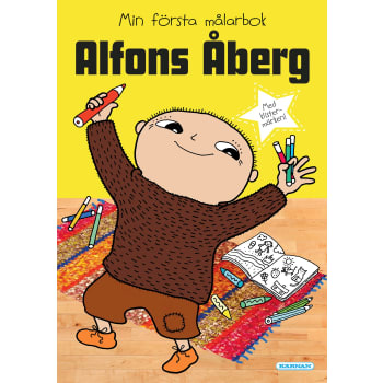 Alfons Åberg Min första målarbok.