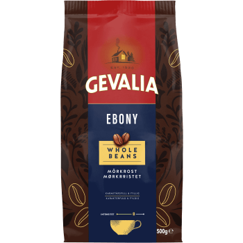 Kaffe Ebony Hela Bönor 500g Gevalia.