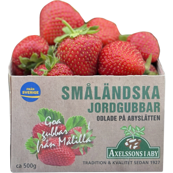 Jordgubbar Aby 500g Axelssons i Aby.