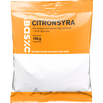 Citronsyra 150g ICA Basic.