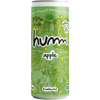 Kombucha Äpple 0.5% 330ml Humm.