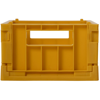 Klappbox 29,5x21,2x11,8 gul.