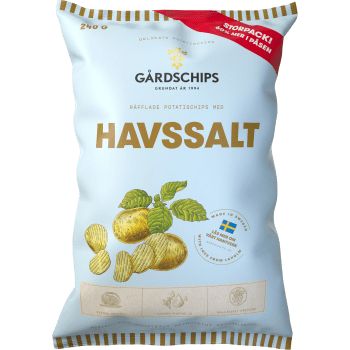 Chips Havssalt 240g Gårdschips.