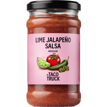 Salsa lime jalapeno 215g El Taco Truck.