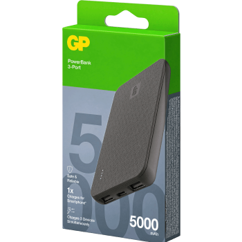 Powerbank 5000 Mah 1-p GP Batterier.