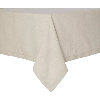Bordsduk Ina beige 140x250cm ICA.