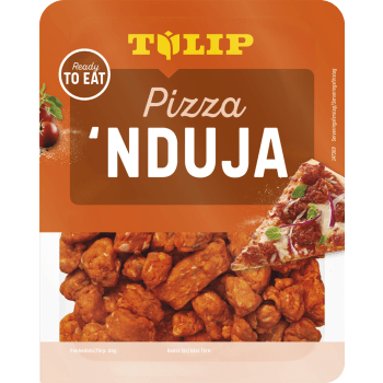 'Nduja Tärnad Salami Pizzatopping 100gTulip.