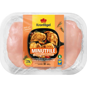 Kyckling Färsk Minutfilé 600g Kronfågel.