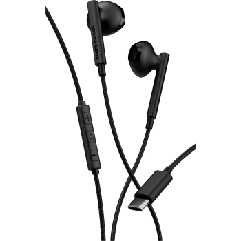 Earbuds SanFran2 USB-C svart.