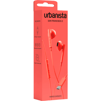 Earbuds SanFran2 USB-C orange.