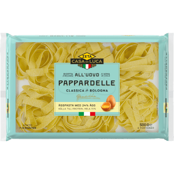 Pasta Pappardelle 500g Zeta.