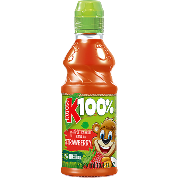 Juice Jordgubb 100% 300ml Kubus.