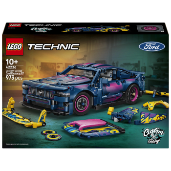 LEGO Technic Specialdesignad Ford Mustang GT bil 42236.