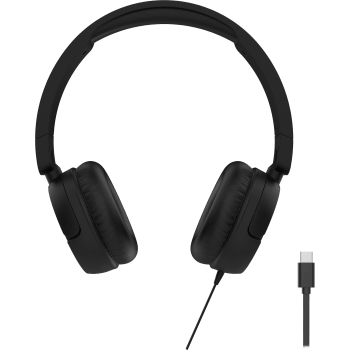 Hörlur on-ear HC210 svart Streetz.