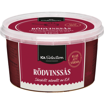 Rödvinssås 230ml ICA Selection.
