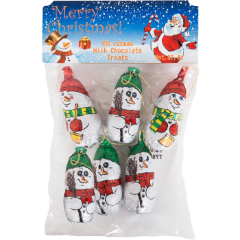 Choklad snögubbe 80g Asba.