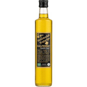 Rapsolja Kallpressad Halländsk 500ml KRAV Hallands Örter.